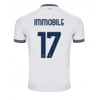 Lazio Ciro Immobile #17 Tretí futbalový dres 2023-24 Krátky Rukáv